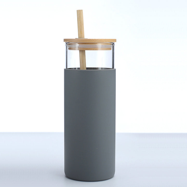 Ladies stylish drinking cup with bamboo lid Bowlift