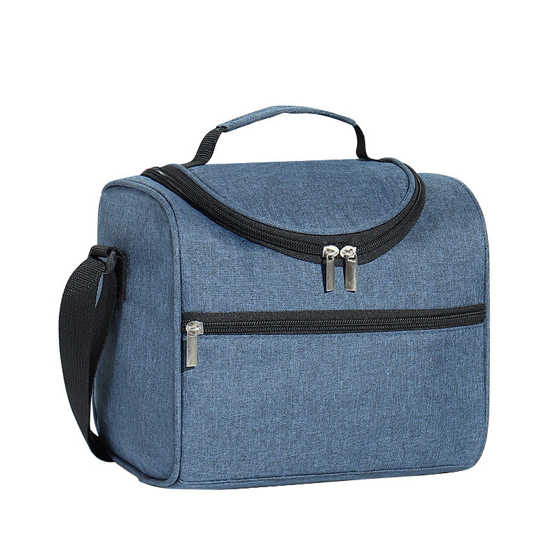 Insulated lunch bag with multi-compartment organizer and adjustable shoulder strap Bowlift