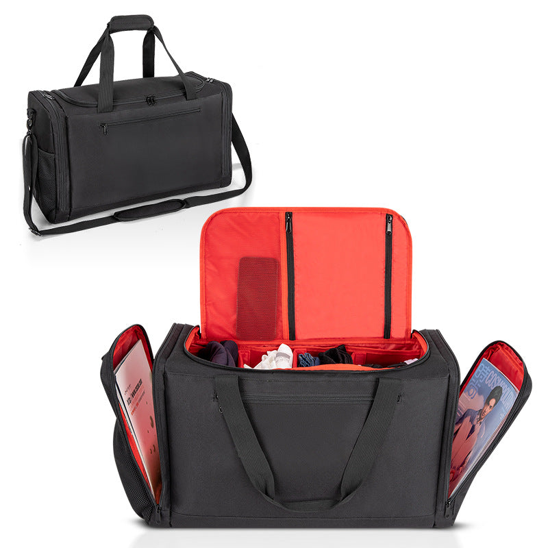 Versatile Travel Duffel Bag with Multi-Compartment Design Bowlift