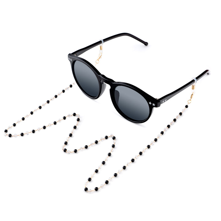 Elegant Beaded Eyewear Retainer Bowlift