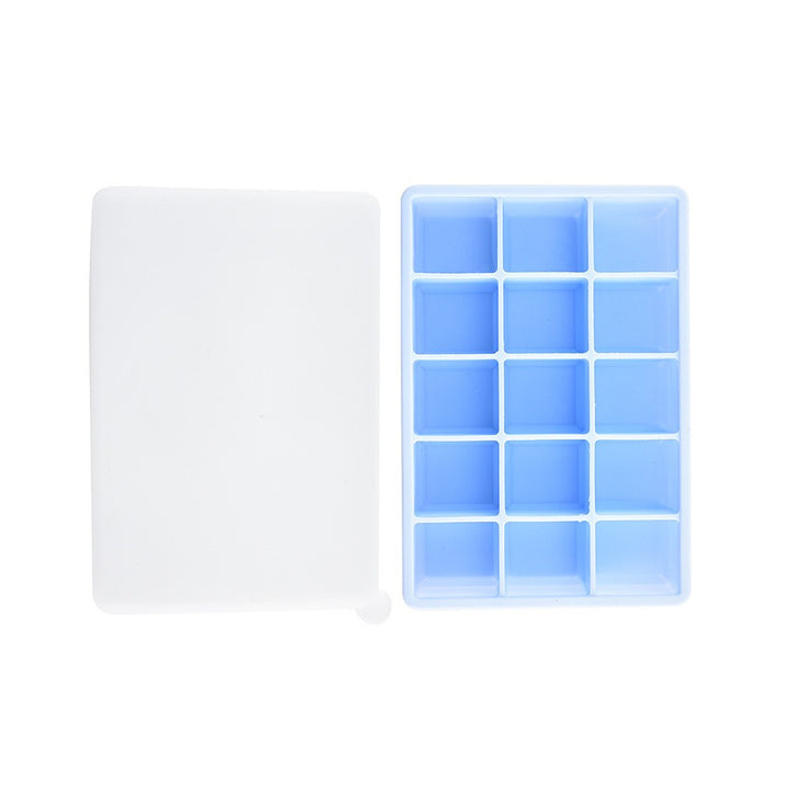 Silicone ice cube tray with practical storage box Bowlift