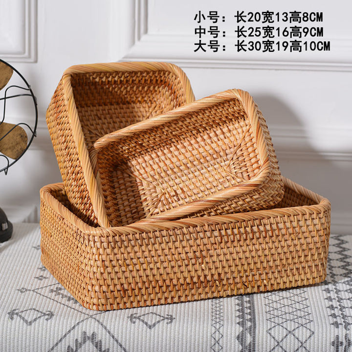Women's braided storage basket Bowlift