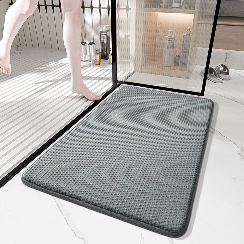 Honeycomb-Texture Shower Comfort Mat