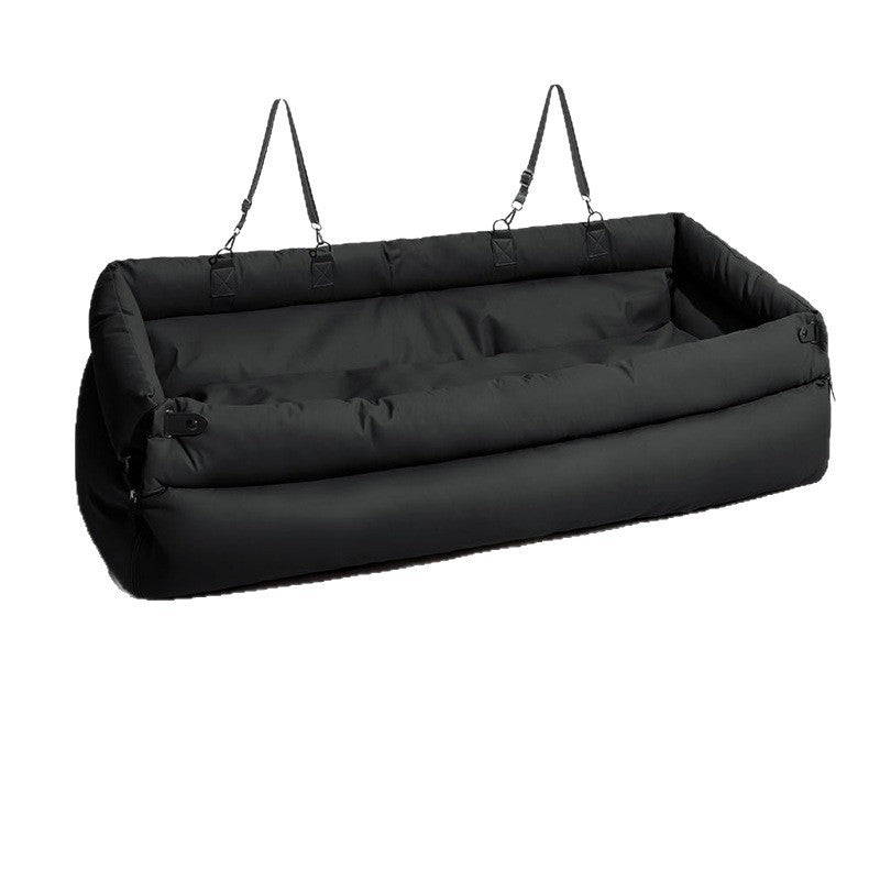Orthopedic dog bed with removable carrying straps Bowlift