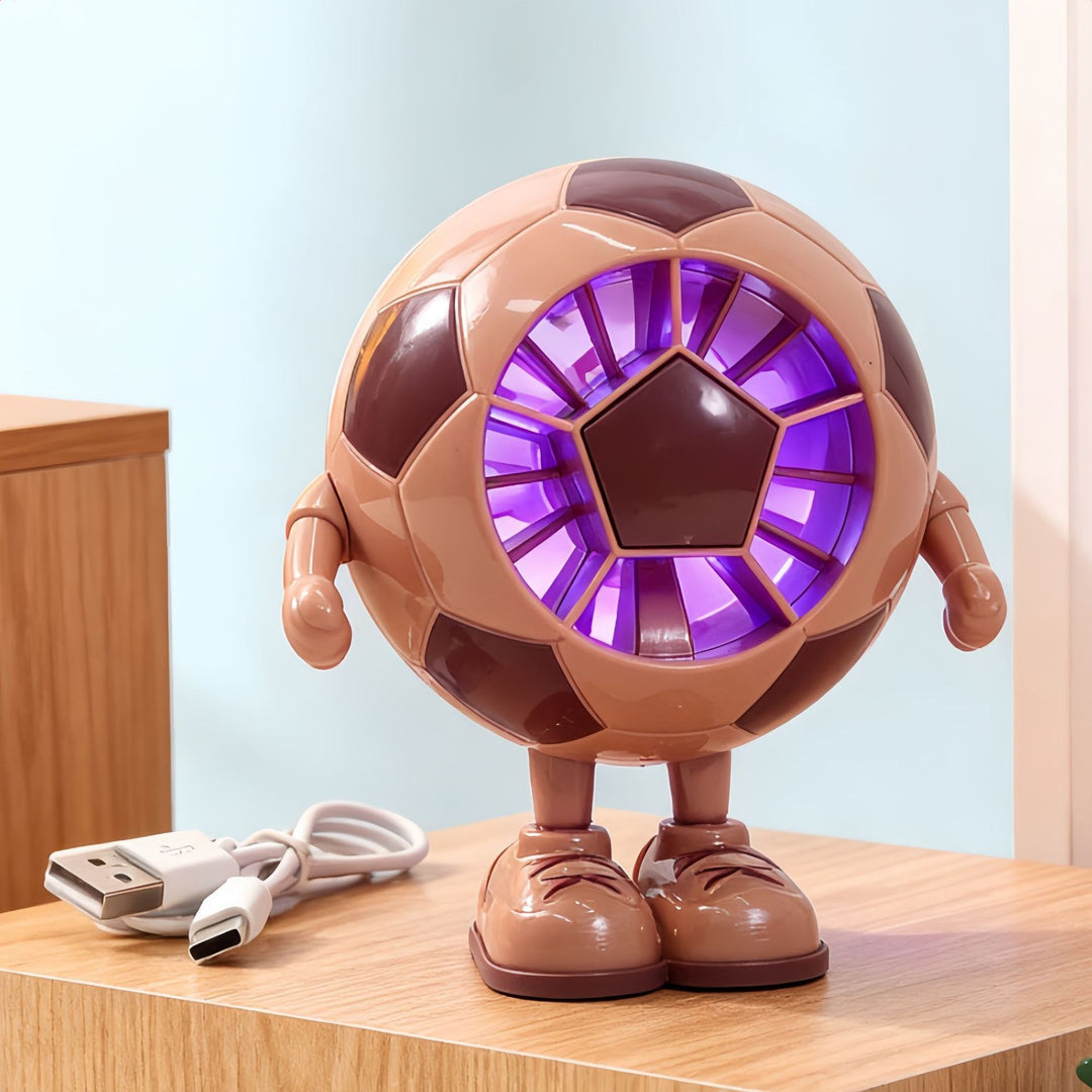 Ladies creative table fan in football style Bowlift