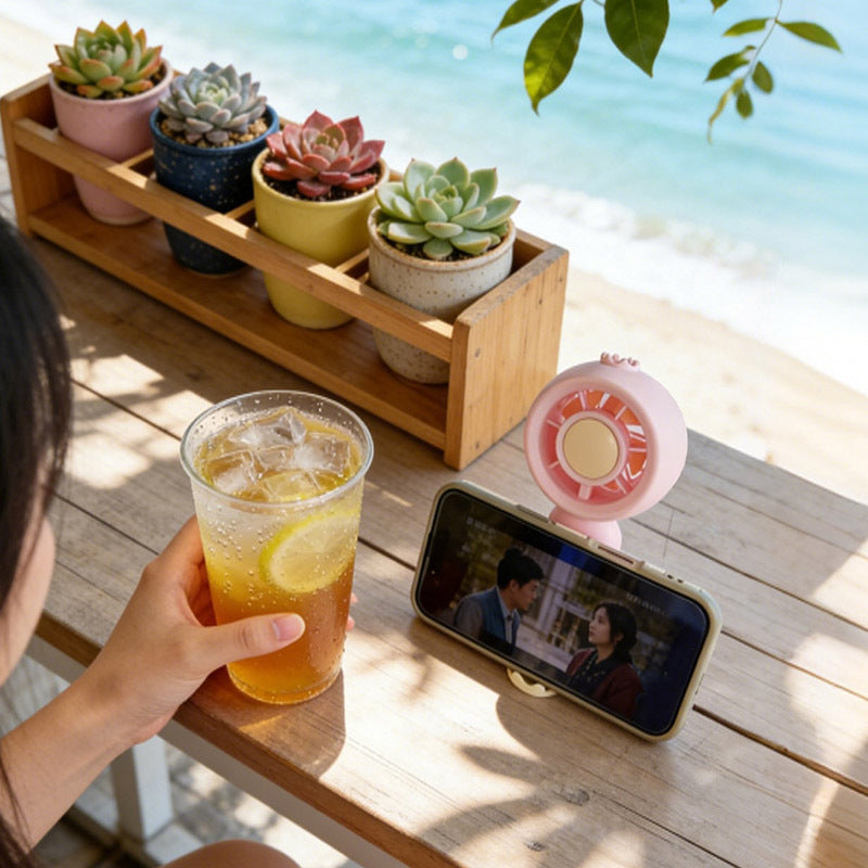 Portable Rechargeable Clip-On Fan Bowlift