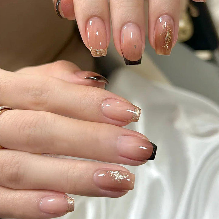 Artistic Heart Pattern Nail Art Extensions Bowlift