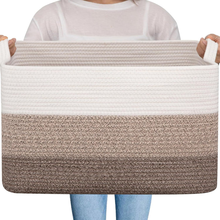 Women Versatile Storage Basket with Sturdy Handles Bowlift