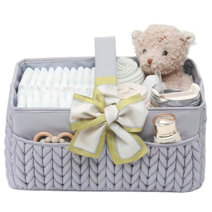 Quilted tote bag with practical compartments Bowlift
