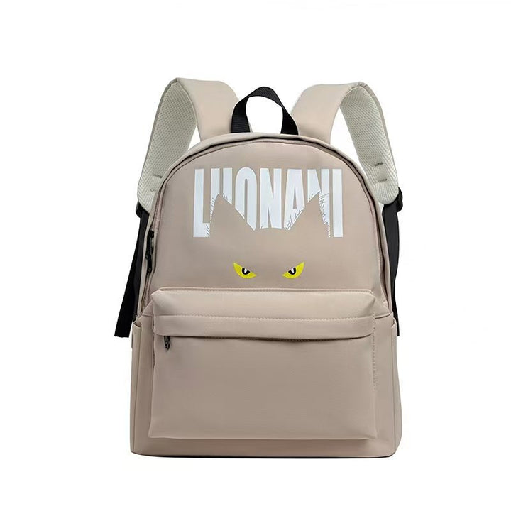 Graphic Print School Backpack Bowlift