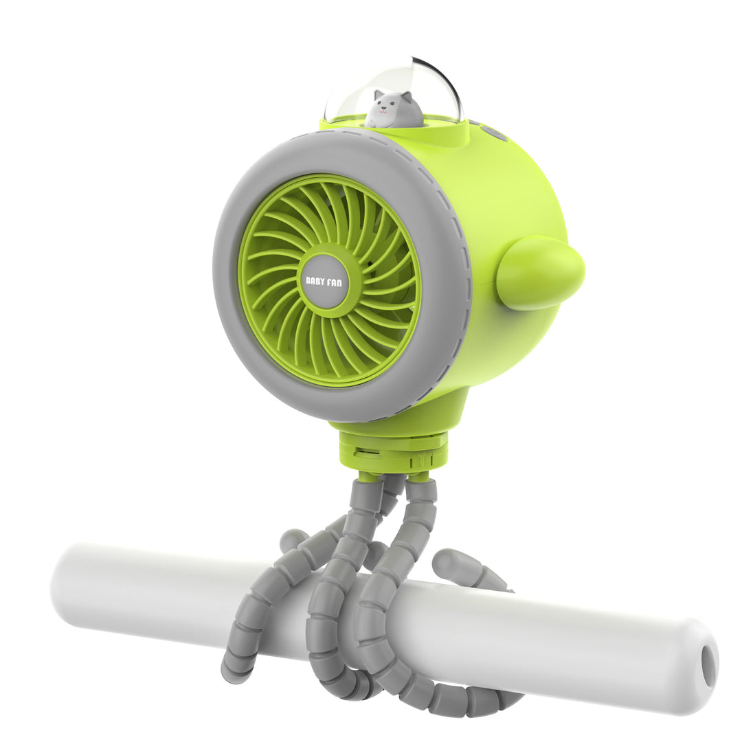 Adjustable Clip-On Mini Fan Bowlift