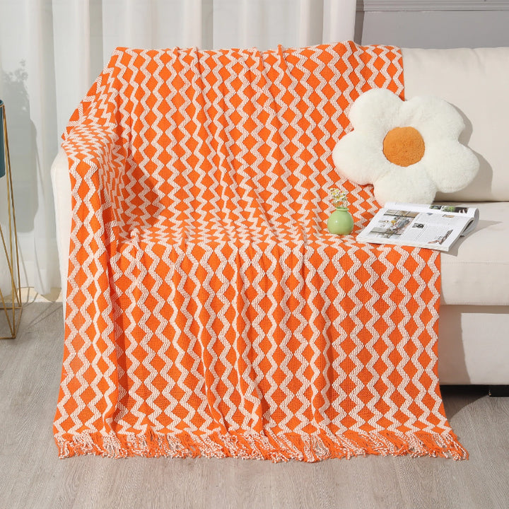 Ladies decorative throw blanket Bowlift