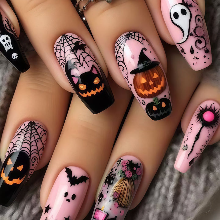 Creative and festive artificial nail set Bowlift