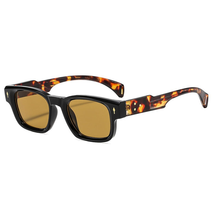 Men's Retro Rectangular Sunglasses Bowlift