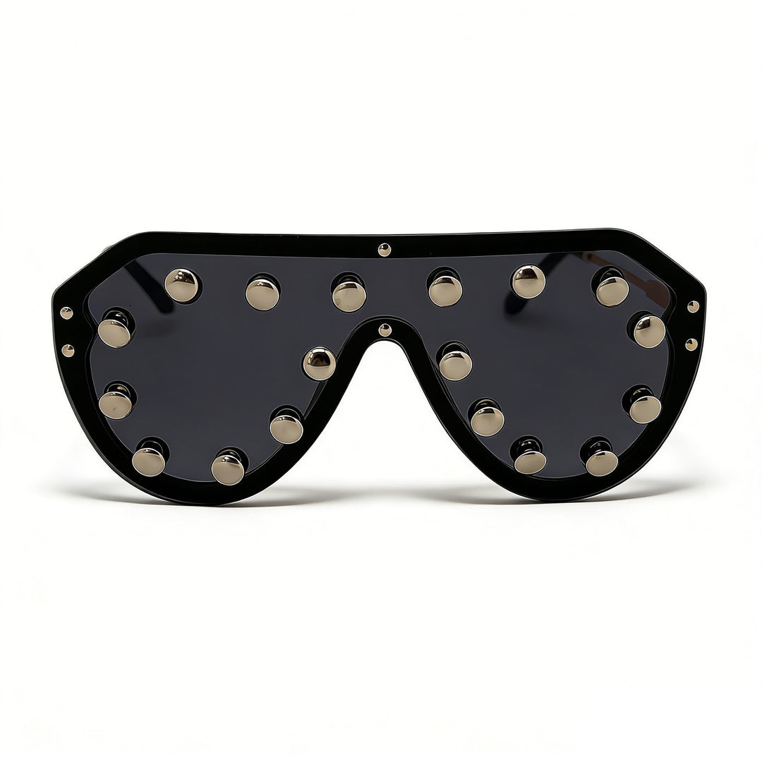 Ladies trendy sunglasses with striking metal elements Bowlift