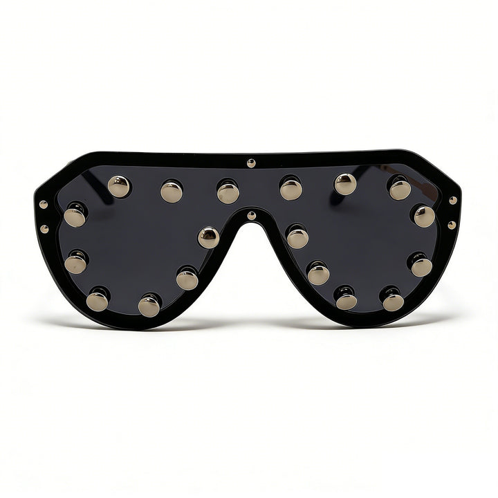 Ladies trendy sunglasses with striking metal elements Bowlift