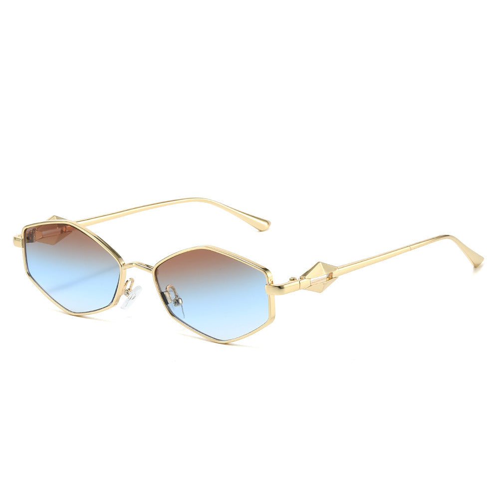 Stylish Geometric Eye Protection Sunglasses Bowlift