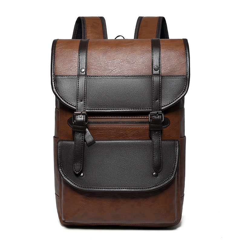 Premium Leather Laptop Backpack Bowlift