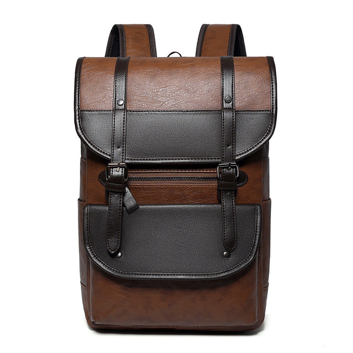 Premium Leather Laptop Backpack Bowlift