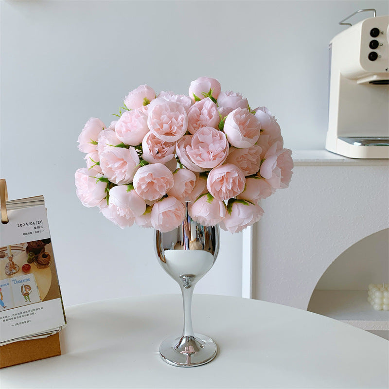 Faux Tulip Floral Bouquet