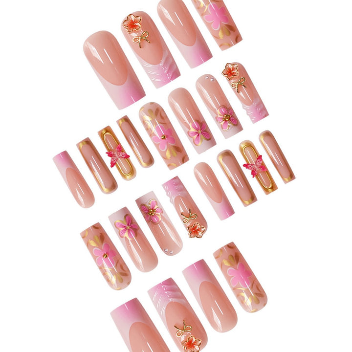 Decorative Acrylic Press-On Nail Art Bowlift