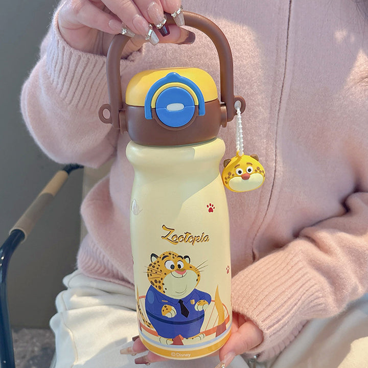 Women's insulated bottle with innovative animal design and practical integrated carrying handle Bowlift