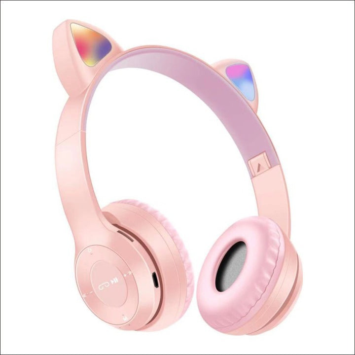 Cat-Ear Bluetooth Headphones