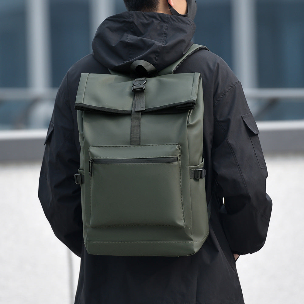 Waterproof Roll-Top Backpack Bowlift