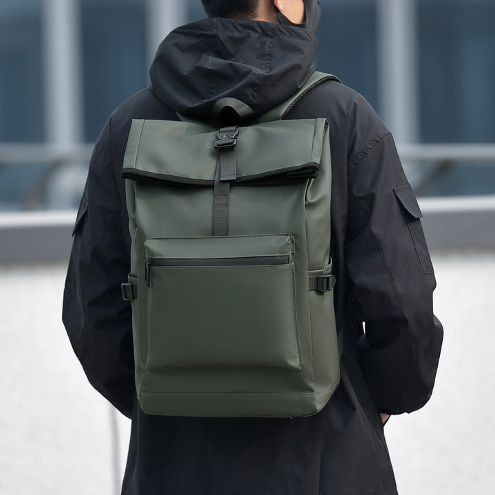 Waterproof Roll-Top Backpack Bowlift