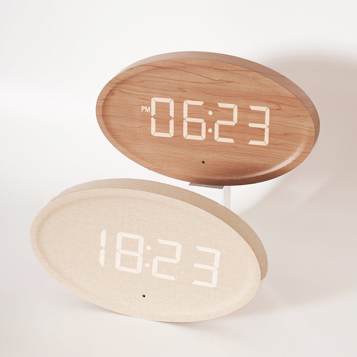 Digital Wall Clock in modern minimalist design Bowlift