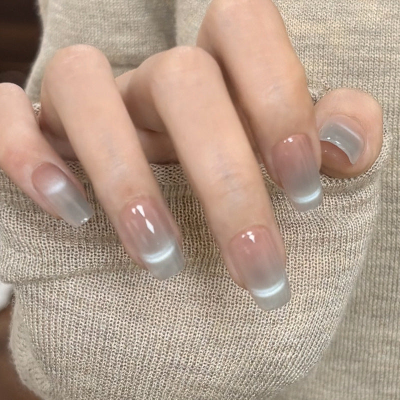 Ombre Gel Press-On Nail Wraps Bowlift
