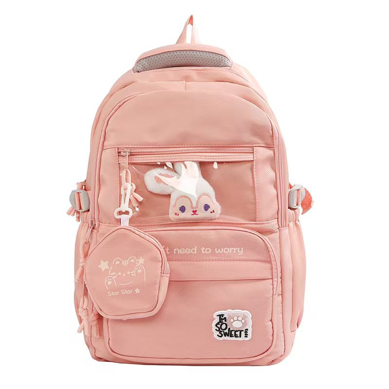 Multi-Functional Transparent Pocket Backpack Bowlift