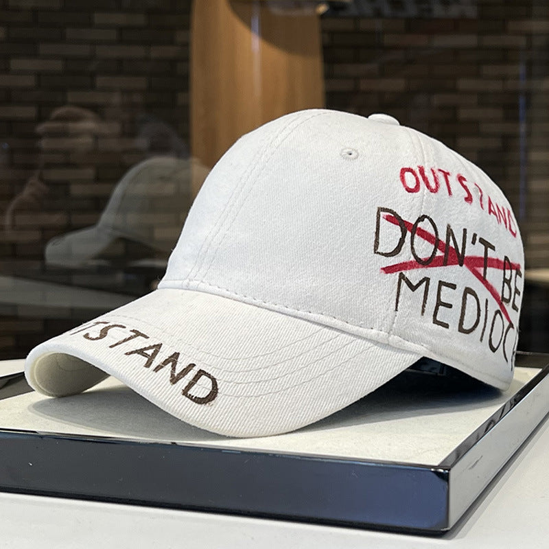 Men's Motivational Graphic Cap Bowlift