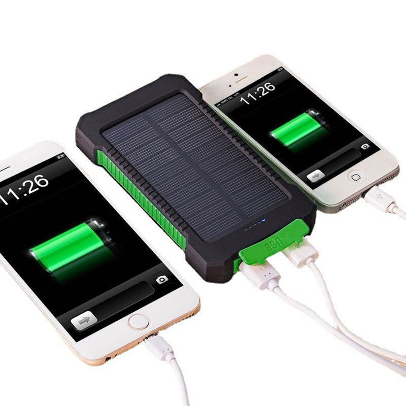 Solar-powered power bank with robust casing and intelligent charging function Bowlift