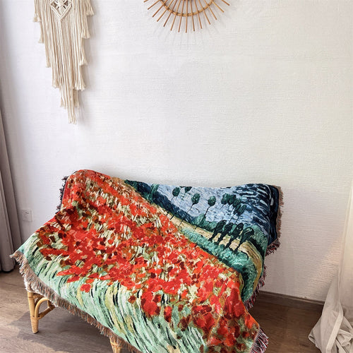 Artistic Decorative Throw Blanket