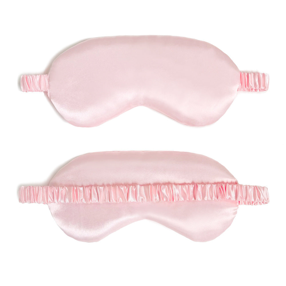 Women's ergonomic silk-like sleep mask with padded nose bridge and elastic strap Bowlift