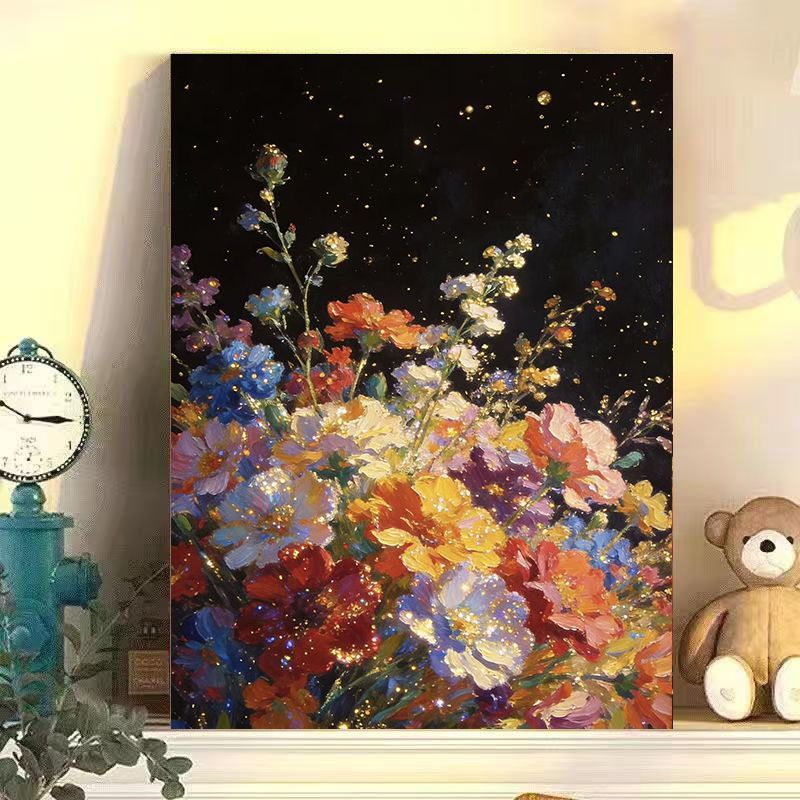 Floral-Themed Canvas Wall Art Bowlift