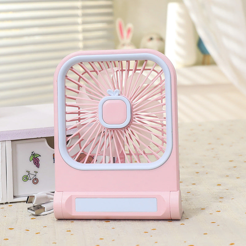 Women's portable mini fan with charming cat design Bowlift