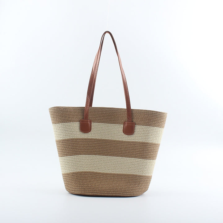Beach bag in modern striped look Bowlift