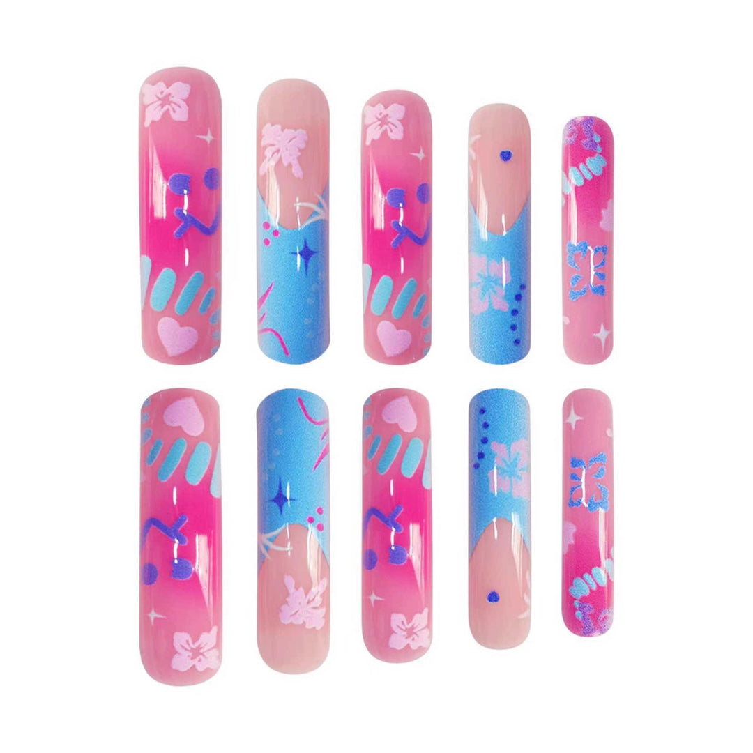 Artistic Long Acrylic Nail Enhancements Bowlift 1787977718