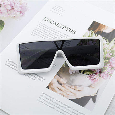 Women's Oversized Sunglasses in Avant-Garde Design Bowlift