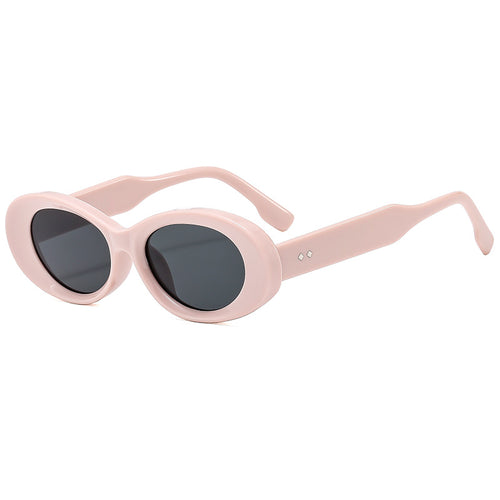 Avant-Garde Oval Frame Sunglasses  1787664496
