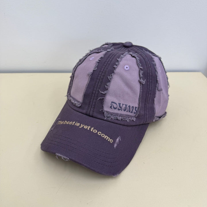 Men's Distressed Vintage Graphic Baseball Cap Bowlift