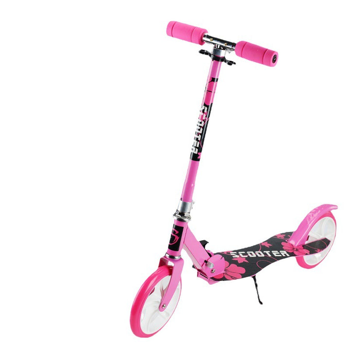 Durable Metallic Kick Scooter Bowlift