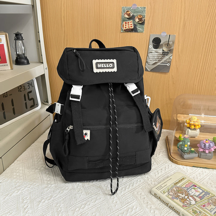 Backpack in Modern Minimalist Style with Multiple Compartments Bowlift