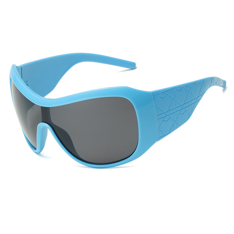 Men's Sporty Wraparound Sunglasses Bowlift