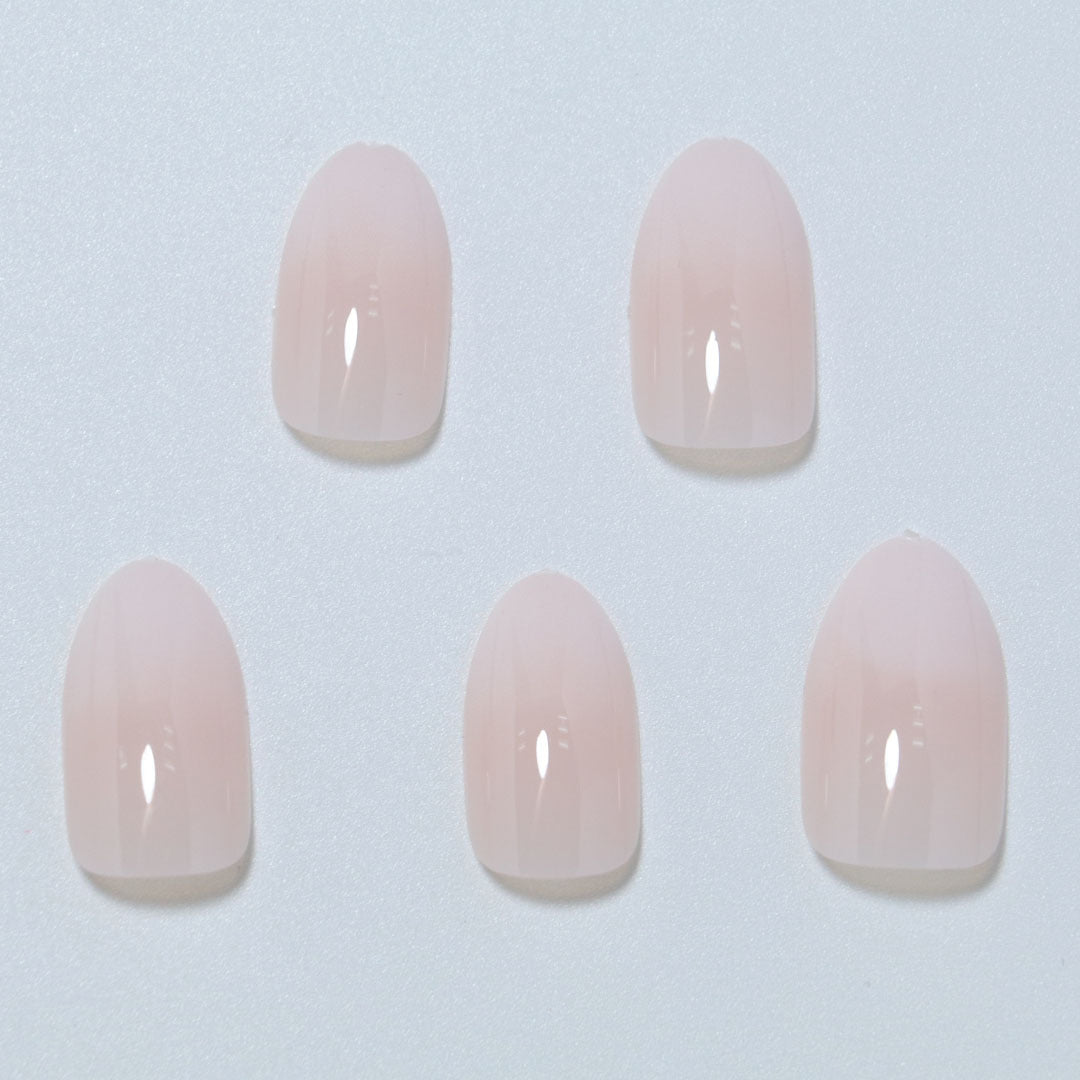 Natural Finish Press-On Nail Tips Bowlift