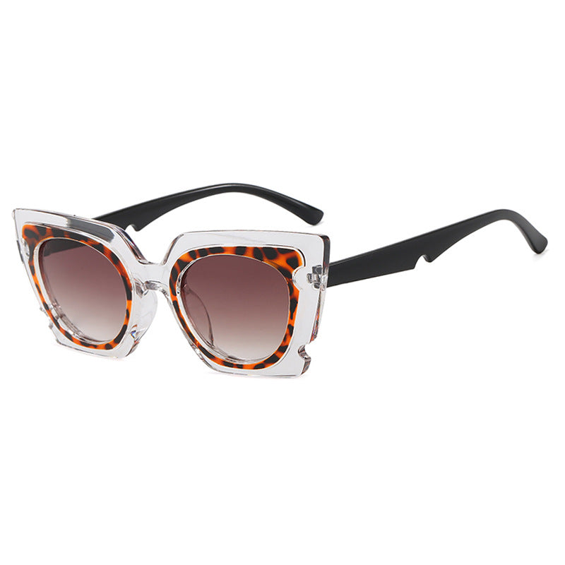 Women's oversized sunglasses with extravagant frame and UV protection Bowlift