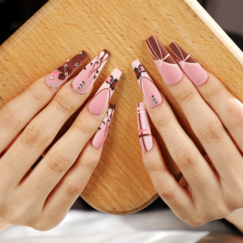 Elegant modern style artificial nails Bowlift