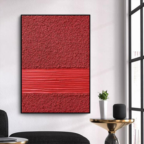 Textured Minimalist Abstract Canvas Wall Art
